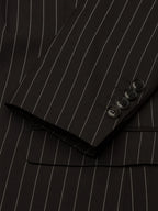 Black Pinstripe Three Piece Suit