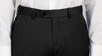 Black Two Button Suit
