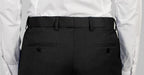 Black Two Button Suit