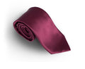 Burgundy Woven Tie