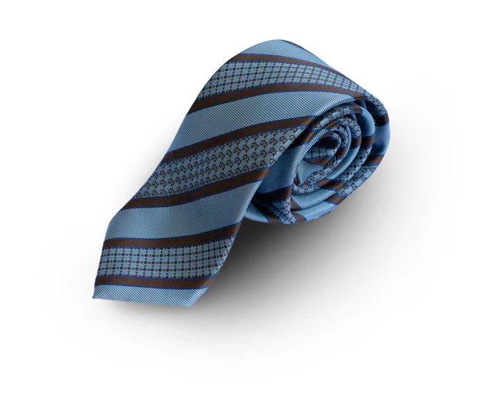 Cobalt Woven Tie