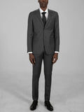 Dark Grey Two Button Suit