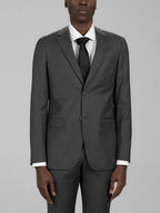 Dark Grey Two Button Suit