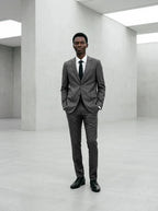 Dark Grey Two Button Suit