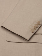 Light Beige Two Button Suit