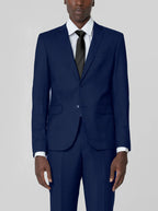 Navy Blue Two Button Suit