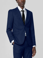 Navy Blue Two Button Suit