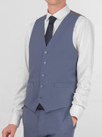 Slate Blue Three Piece Suit