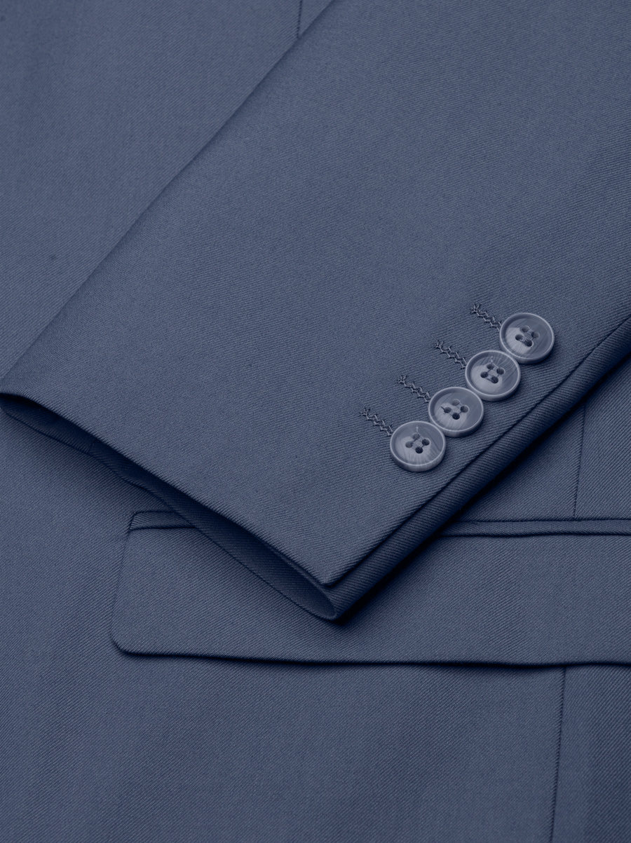 Slate Blue Three Piece Suit